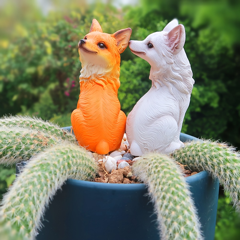 nine tailed fox resin figurine versatile indoor - Temu Canada