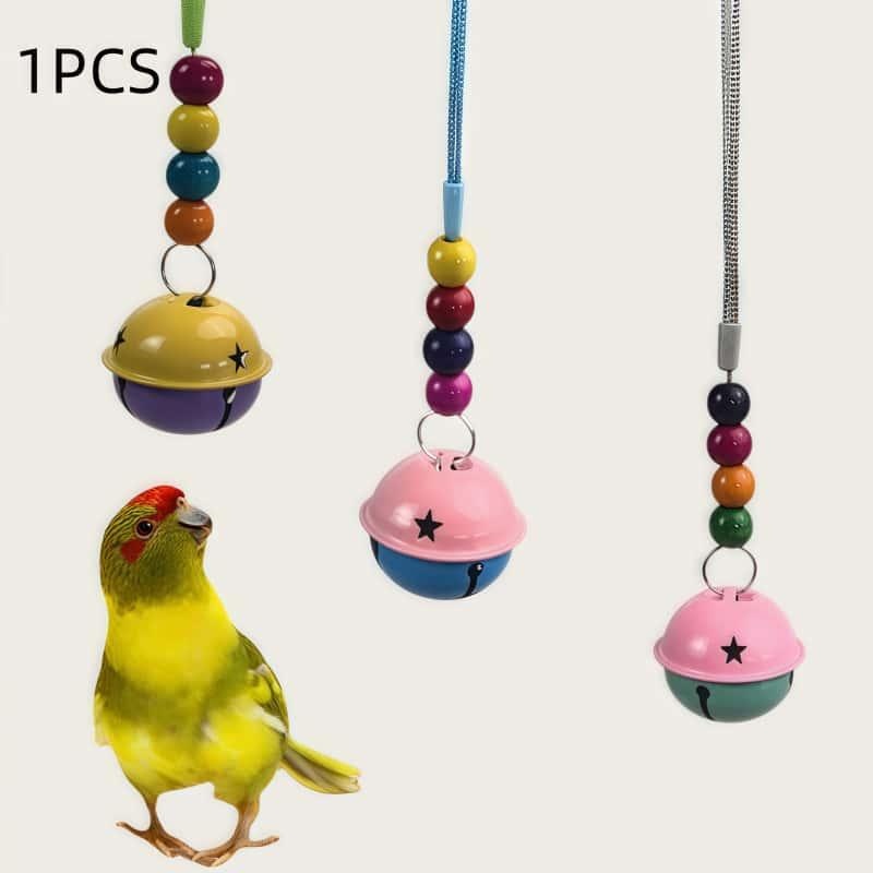 Single Pack Pet Toy & Parrot Cat Dog Bell Toy