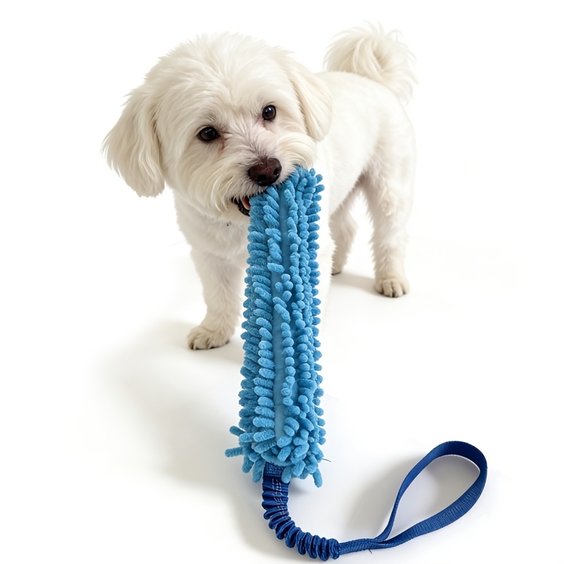 TEMU 65cm*8cm Soft Plush Dog Toy, Safe For Teeth, Interactive Toy To Boredom Pet Toy
