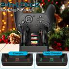 suitable for switch 2 accessory gift set halloween thanksgiving black friday christmas new year holidays gifts for men and women large capacity durable storage case portable travel case steering wheel 2 joycon covers 2