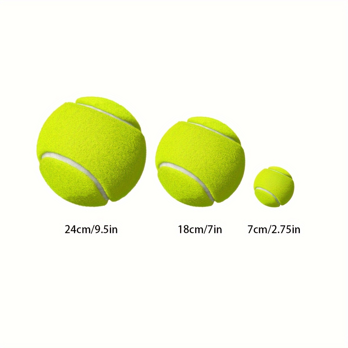 inflatable tennis ball dog toy rubber high bounce Temu