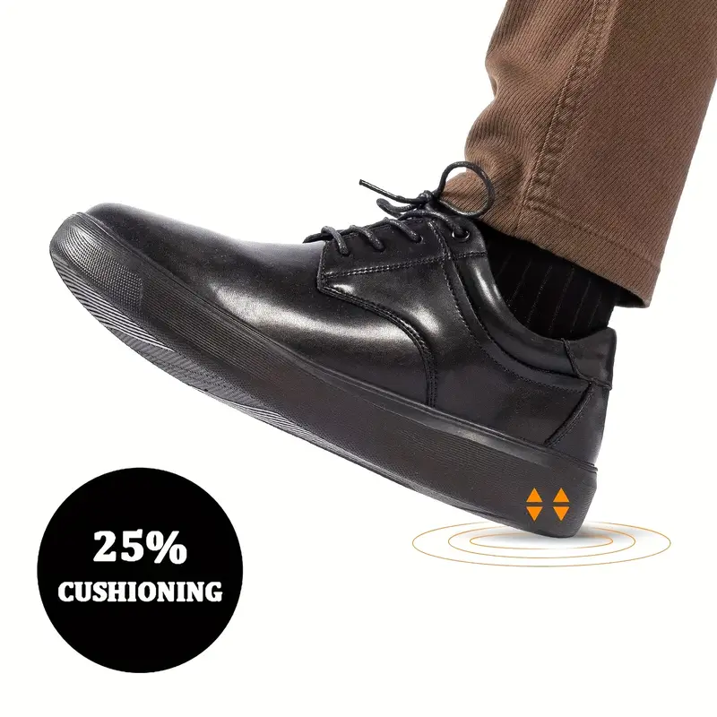 mens wide leather dress walking shoes comfortable arch - Temu mens wide leather dress walking shoes comfortable arch - Temu