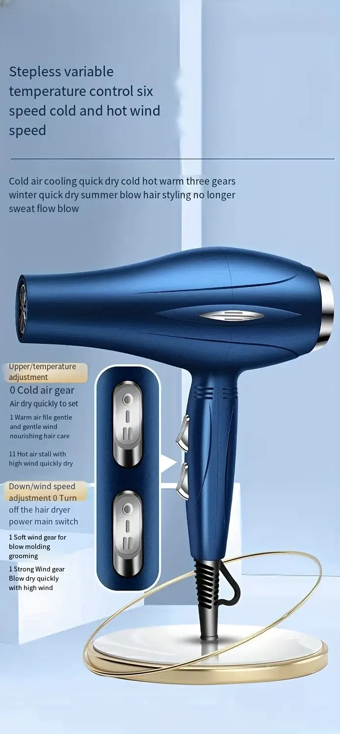 dryer hot air 1200w and use details 4