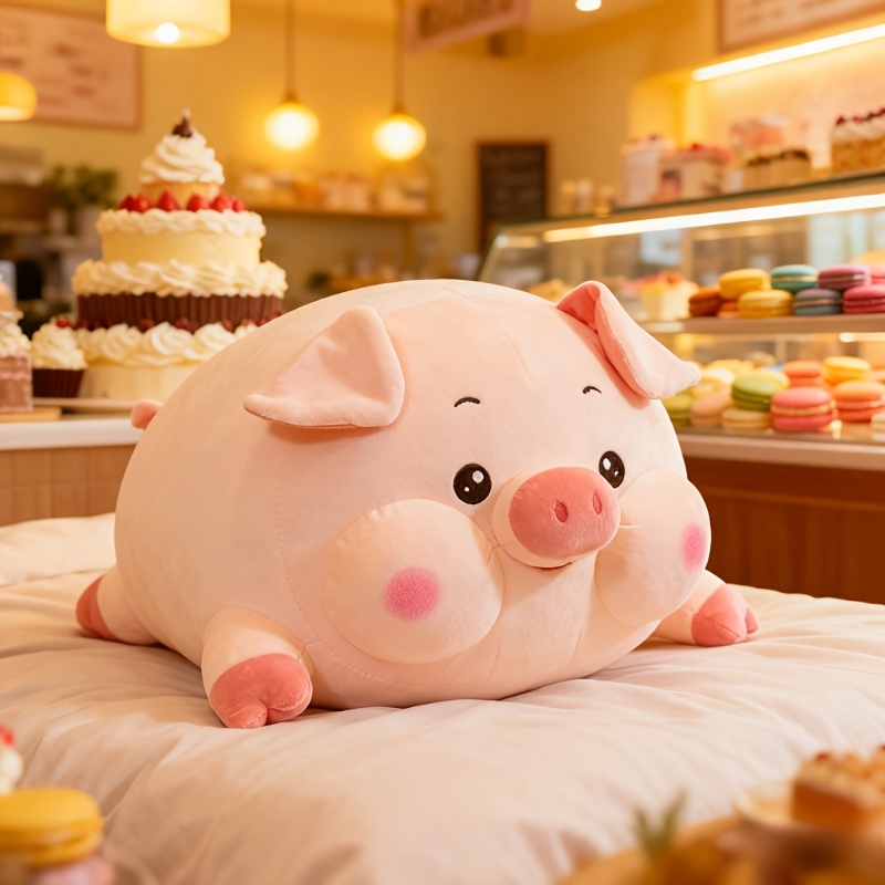 stor 40 cm/15 75 tum rosa isdjur grisdocka – - Temu Sweden