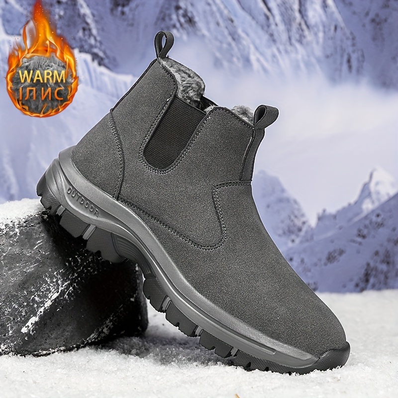 High Top Mens Winter Boots Designer Weatherproof Heritage  display picture 3