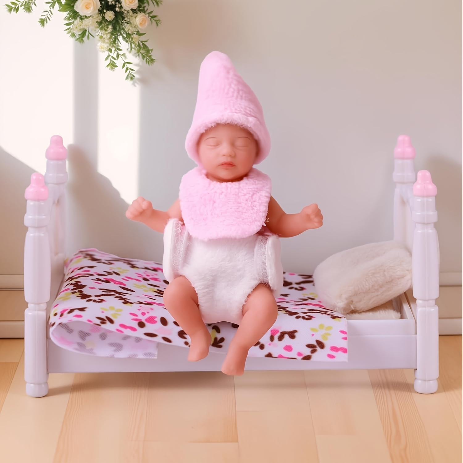 inch realistic mini newborn baby girl doll full Temu Pakistan