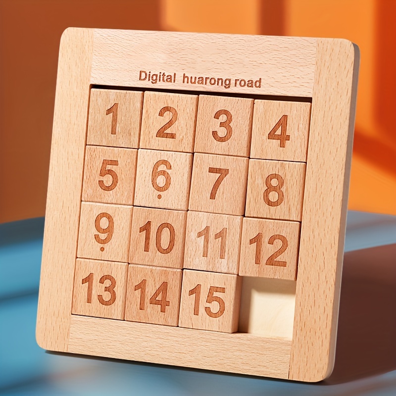 Rompecabezas Numeros En Madera Para NiÃ±os Puzzle Set Puzzle