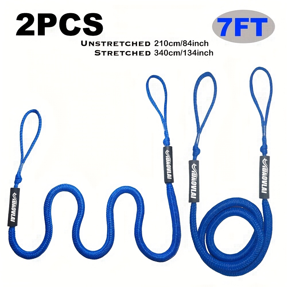 Heavy-Duty Bungee Dock Line with Foam Float