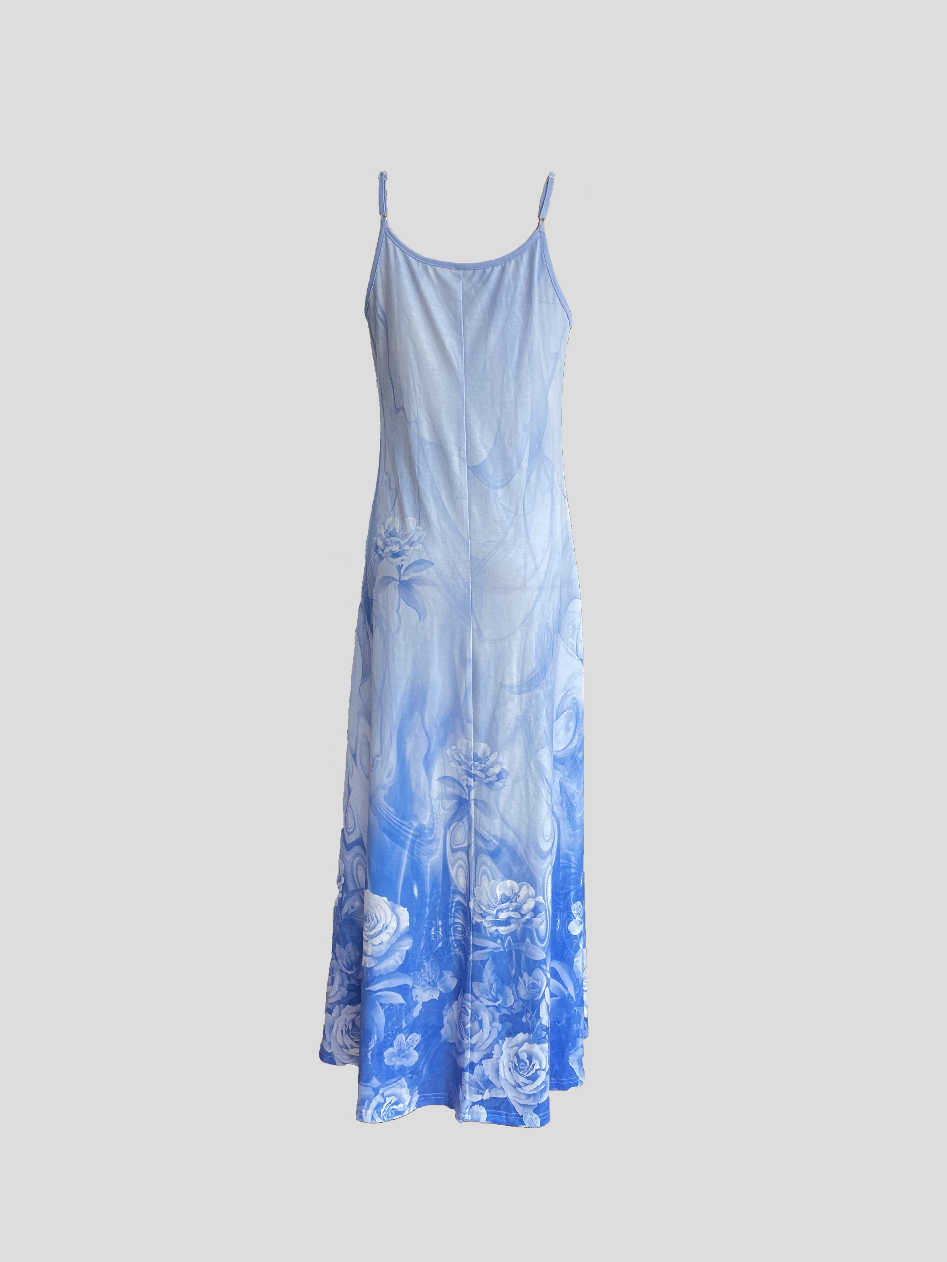 v-neck lace floral cami maxi dress Duntery V-neck Flowers Long Lace Dress, Candy-Pink main image 1