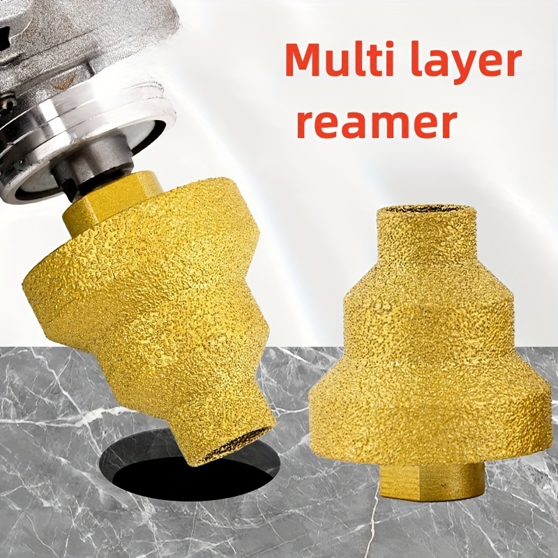 

Diamond Ceramic Tile Reamer For Marble Drilling, Concrete Pouring, And Horn Work - Alloy Steel