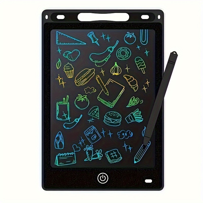 lcd writing tablet colorful screen graffiti board drawing pad writing board educational christmas birth day gift learning board halloween christmas and thanksgiving day gift details 3