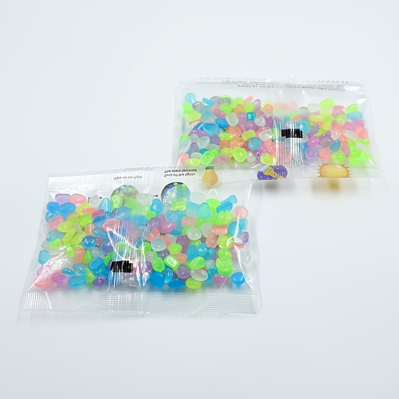 TEMU 2pcs Of 203pcs/bag Resin Decorative Stones, Used For Garden Landscaping, Large-scale Landscaping, Potted Plants, Parks, Aquariums - Non-toxic