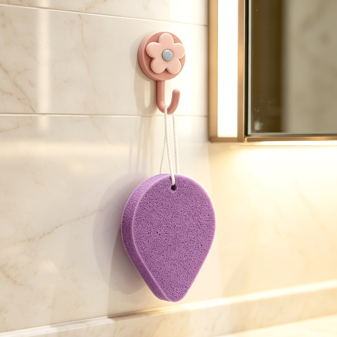 2pcs Soft Teardrop Exfoliating Washing Pad for Daily Skincare