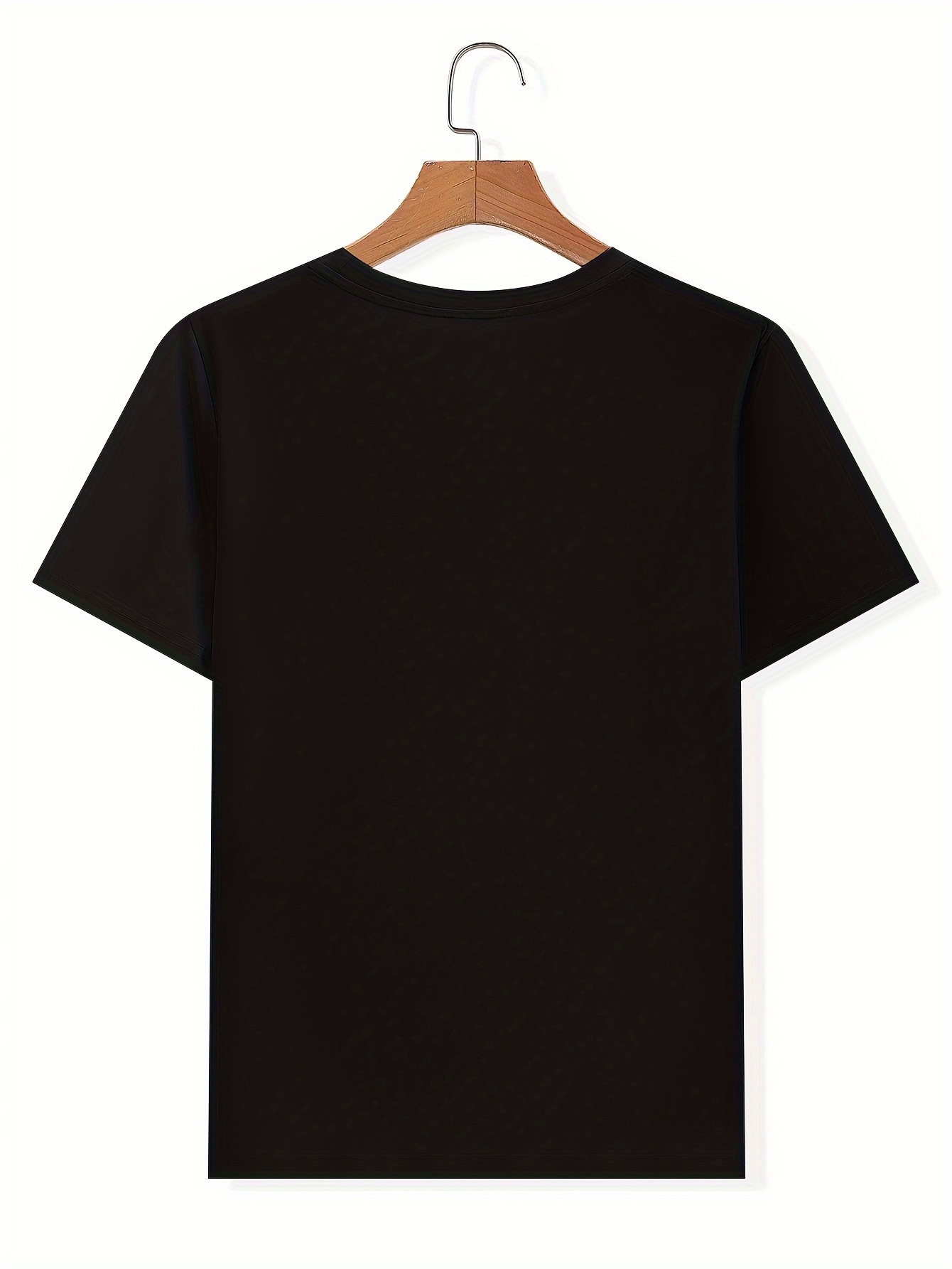 Plus Size Letter Print T-shirt, Casual Crew Neck Short Sleeve T-shirt ...