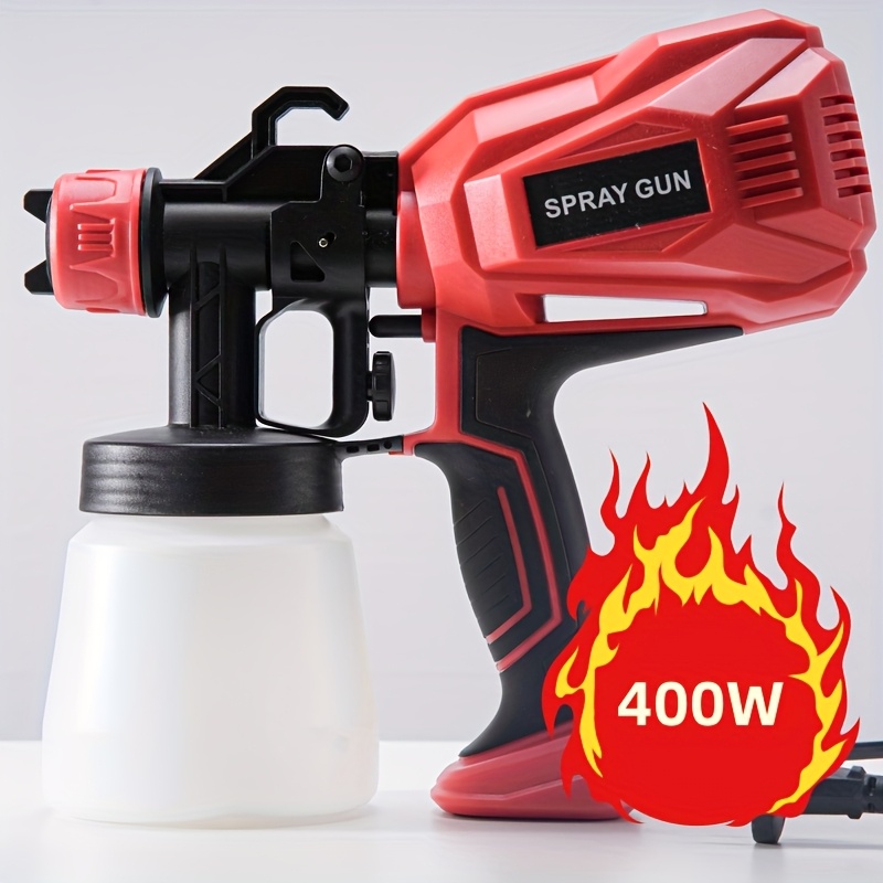 Pistola de Spray Elétrica Alta Potência para Pintura Profissional