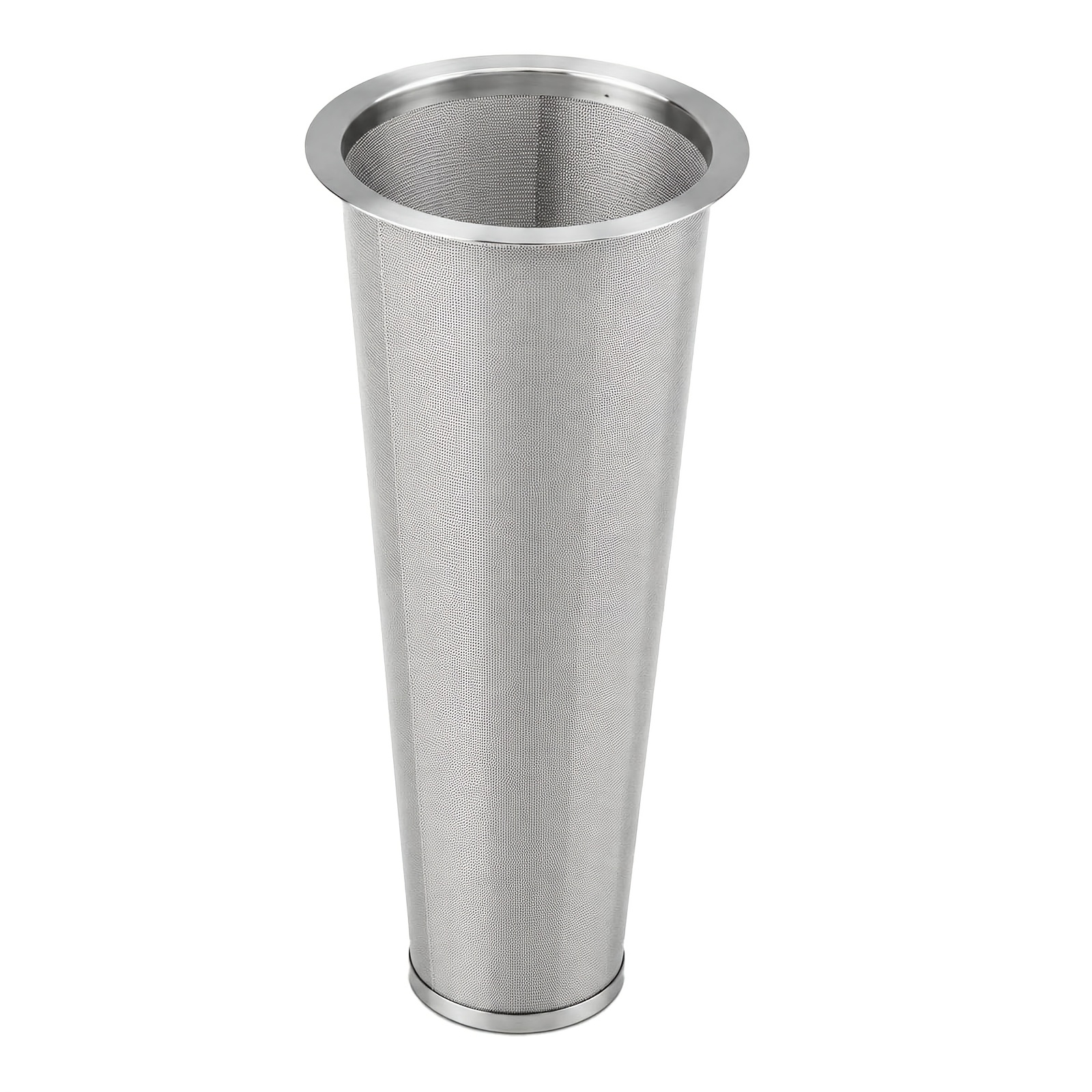 TEMU Filtre à café à pour bouteille Mason à large ouverture de 946 ml (32 oz), en acier inoxydable 304 avec anneau de pour boissons glacées, infuseur