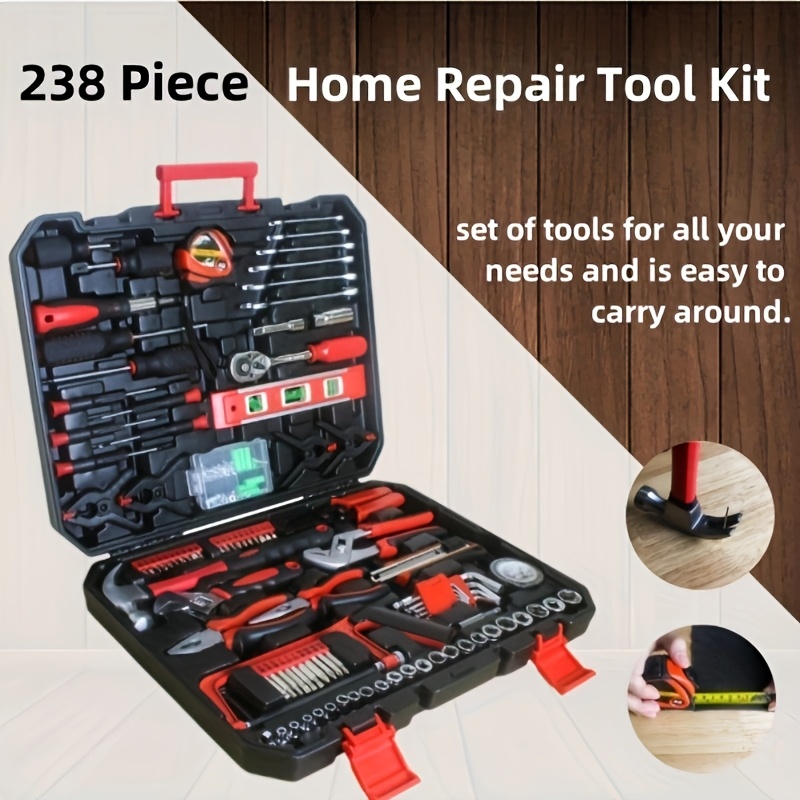 

Kit, Universal Home/car Repair Tool Kit, Toolbox Storage Box With Drawers, Universal Home Tool Kit - Very Suitable For , , And Miscellaneous Workers