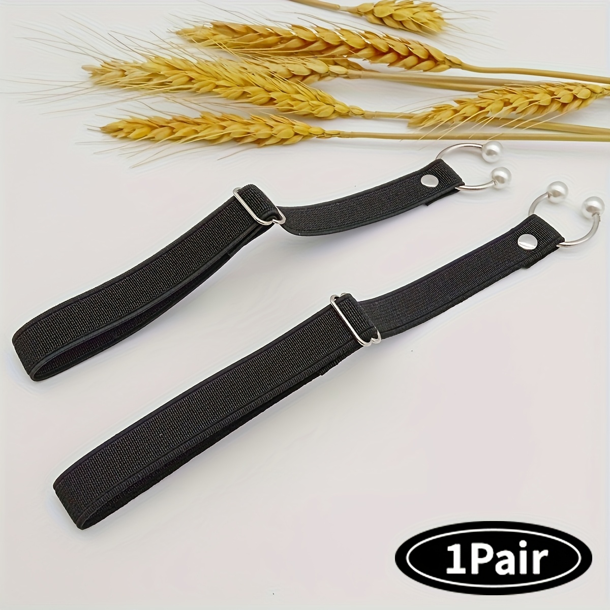 1pair Easy Elastic High Heel Shoelaces, Women's Non-slip Shoelaces, , Easy And Quick To Use