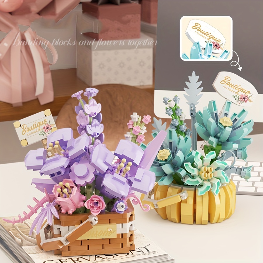 Flower Basket Sunflower Toy Easter Sunflower Potted Plant Desktop Decoration