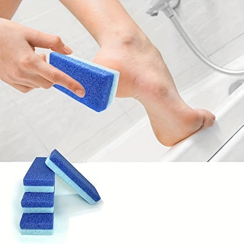 

1pc Blue/purple Sharpening Stone, Gentle Pedicure Tool, Exfoliating Dead Skin Foot Rubbing Mian Small Square, Great For Exfoliating Calluses/corns On Hands And Feet, Make Skin Smooth