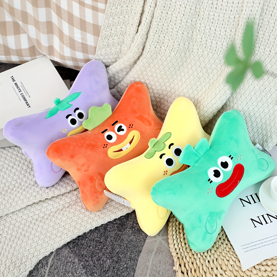 Bone Pillow for Adults Cute Green Cabbage Korean Kimchi Vegetable  Plush Bed Pillow, Neck/Back Cushion, Hand Wash Only, Fruit/Vegetable-Themed  Ho