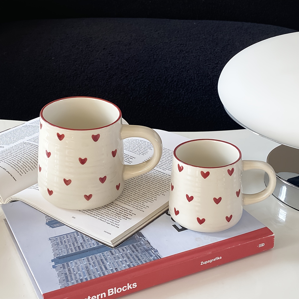 CMYD Studio Heart Ceramic Mug