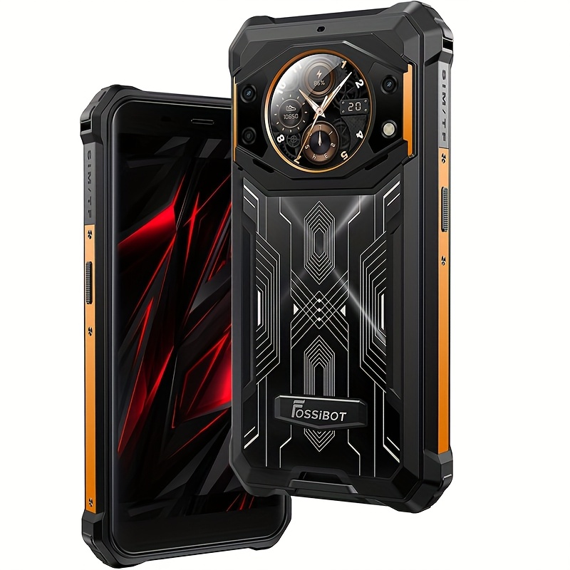 Fossibot Pro - Smartphone With 10600mah Battery, 24mp Camera, , Helio 15gb 128gb, 13 And Functional Rear Display