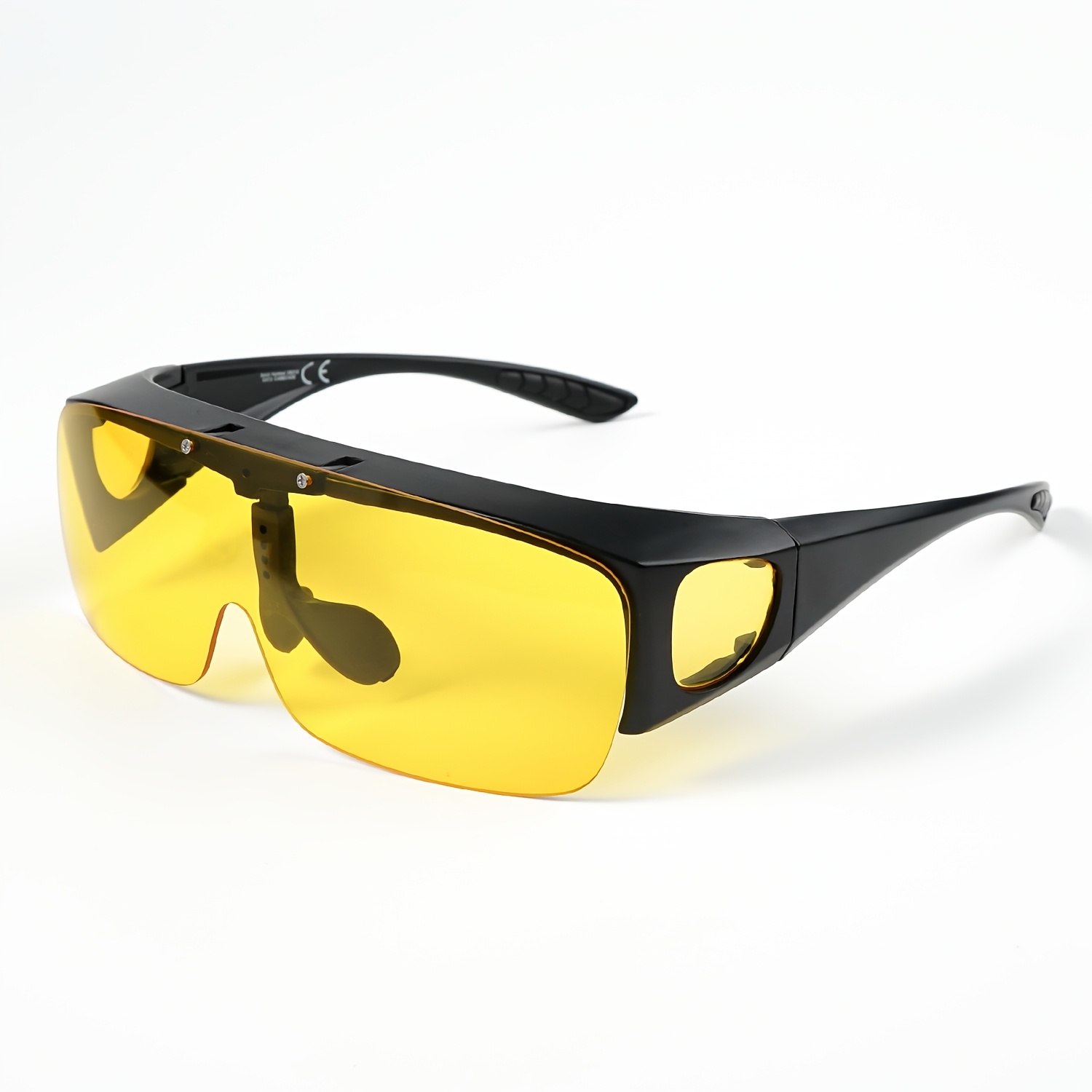 Image of Oversized Vintage Fashion Glasses Night Vision Glasses, Unisex For Men And Women, For Gifting, Perfect For Casual
