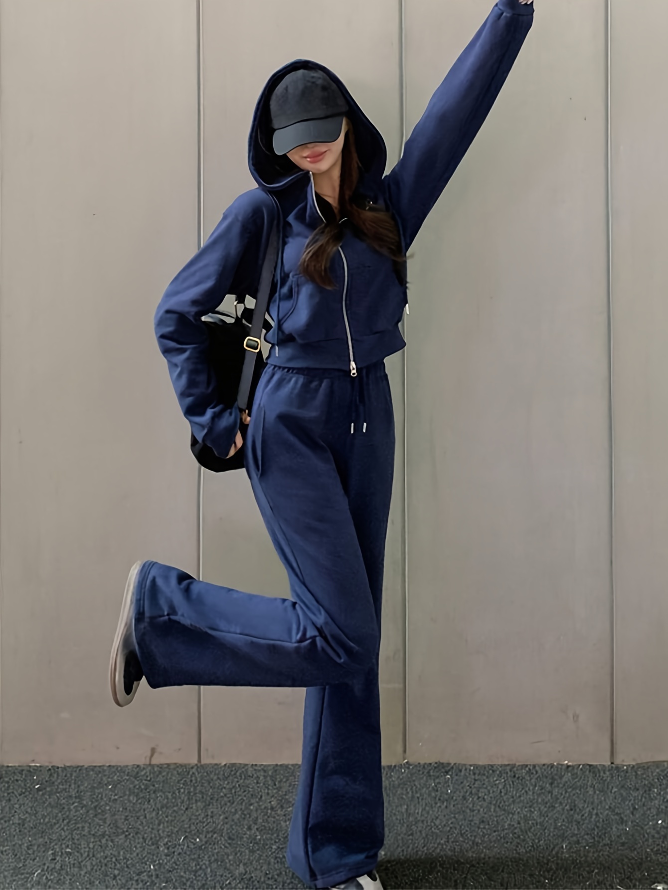 Tuta da donna abbigliamento sportivo invernale Set da corsa
