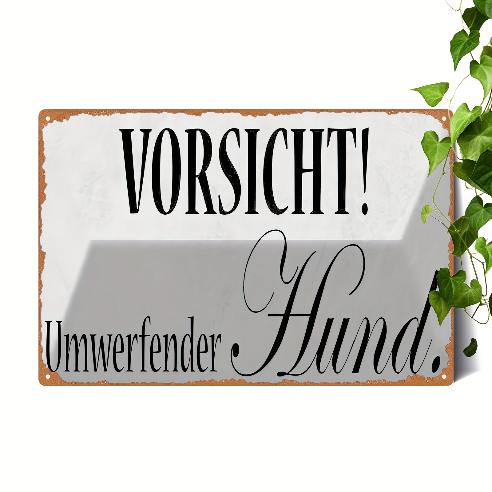 E-shop 1 Stück Metallbild Deutschland Blechschild Atemberaubende Hundedekoration Geschenk Metallschild 20*30cm/8*12 Zoll, Dekorativ für Zuhause,