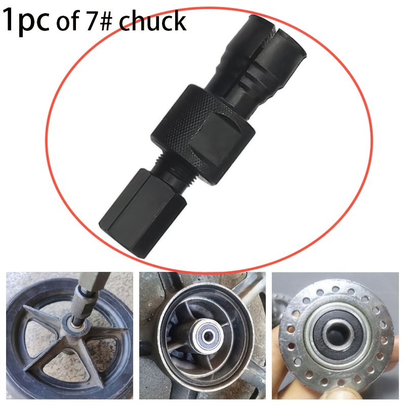 TEMU Internal Bearing Extractor Size 7, 25-29mm Inner Diameter, Bearing Puller Replacement Head For Machinery Repair