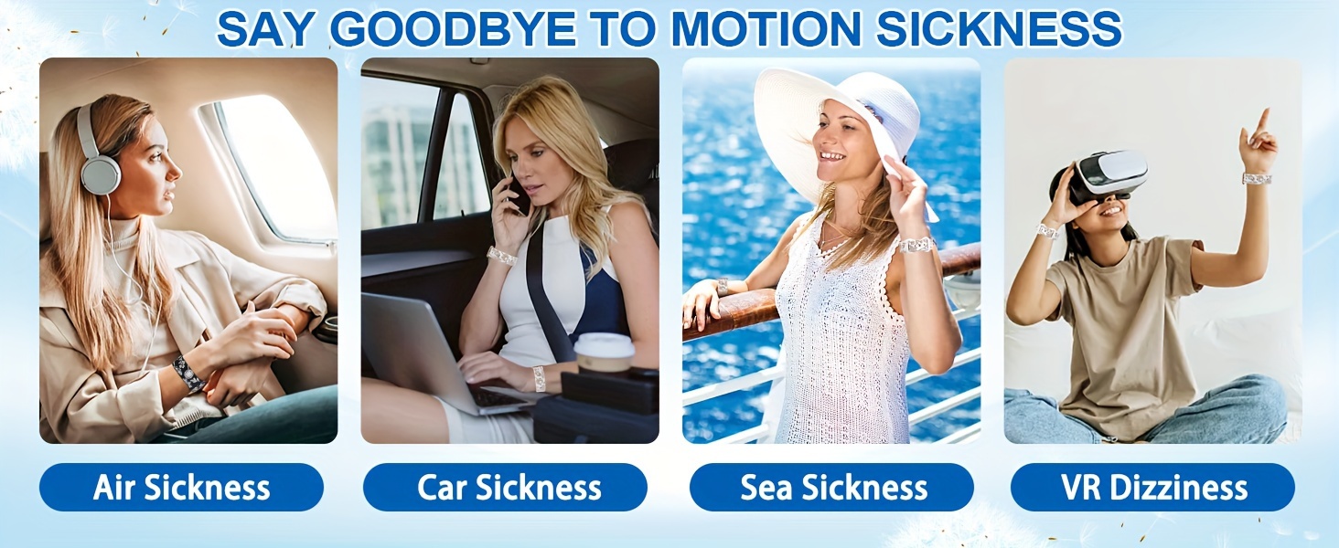 Adjustable Acupressure Wristbands for Pregnant Women - Natural Relief from Morning Sickness, Headaches & Anxiety