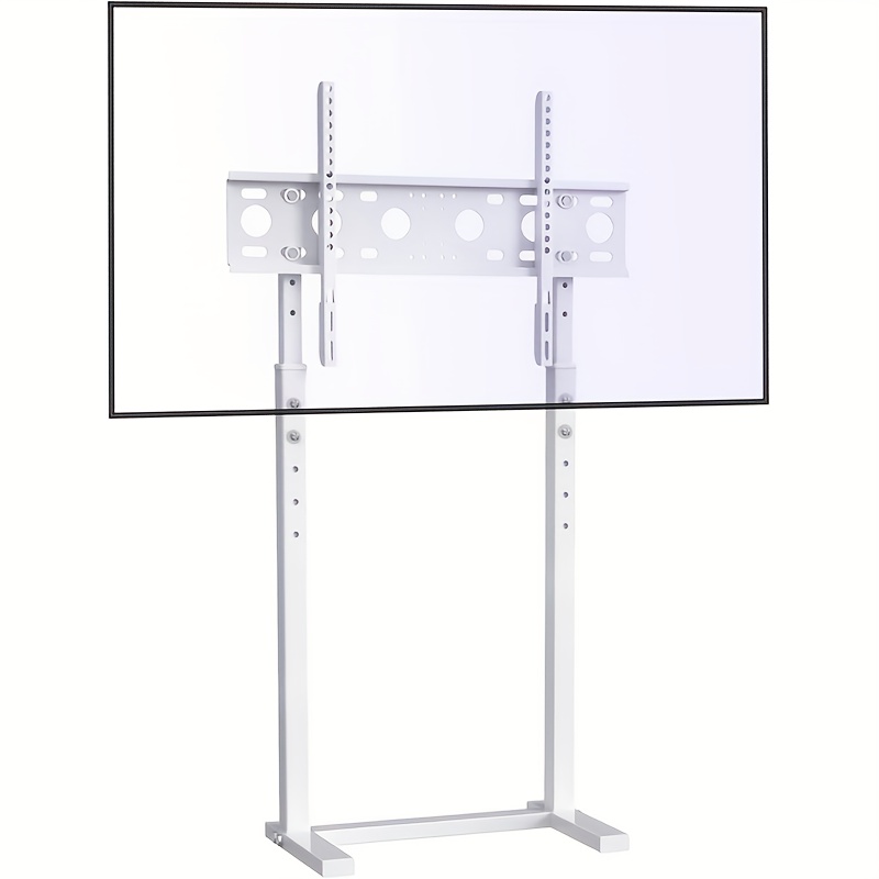 floor tv stand   tv stand height adjustable tv bracket stand universal tv mount for 32 65 flat panel led lcd screens max vesa 600  up to loading weight 40kg