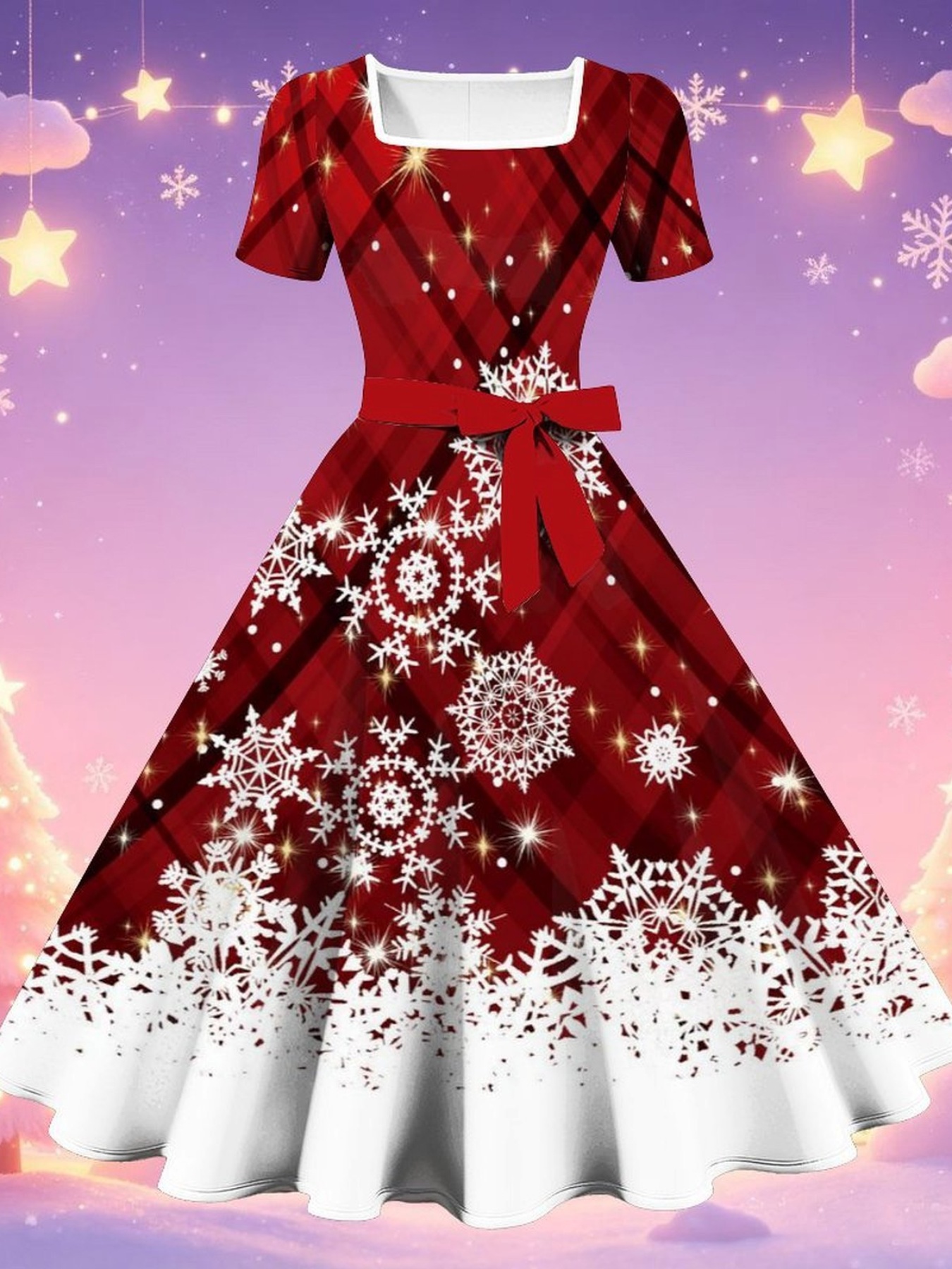 christmas dresses women sold on Temu United States