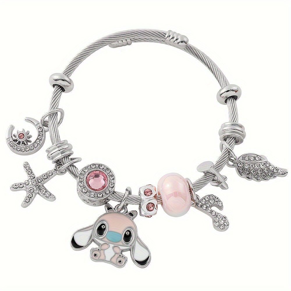 

Bracelet - -encrusted Zinc Alloy, Men' &