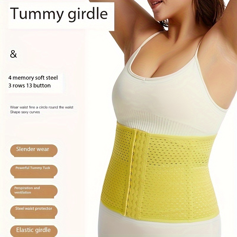 Waist Trainer Corset Breathable Elastic Waist Trainer - Temu