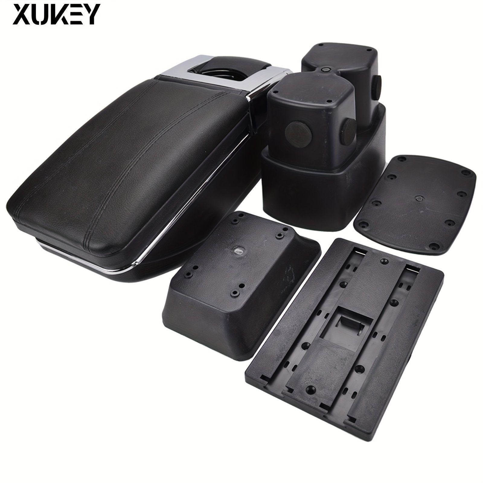 Xukey Center Armrest Black For 2012 Car Center Console Armrest 2014 (note: Please And Size To Suitability Before Purchase)