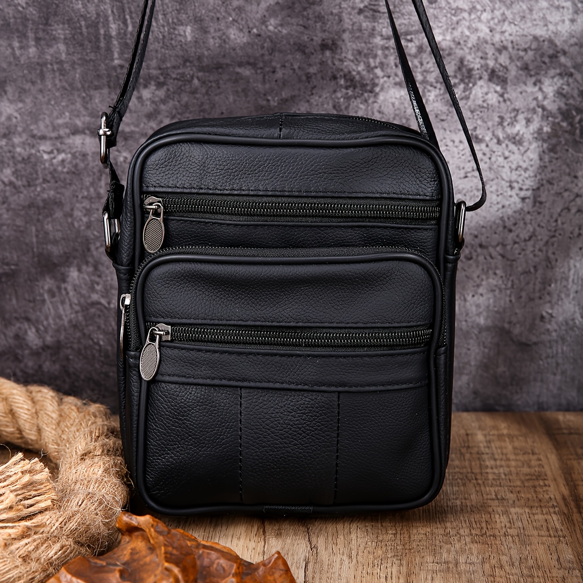 Image of 1pc Men's Temperament, Fashionable And Large-capacity Chest Bag Suitable For Daily Commuting, Going Out And Play. For Him On Father's Day Birthday