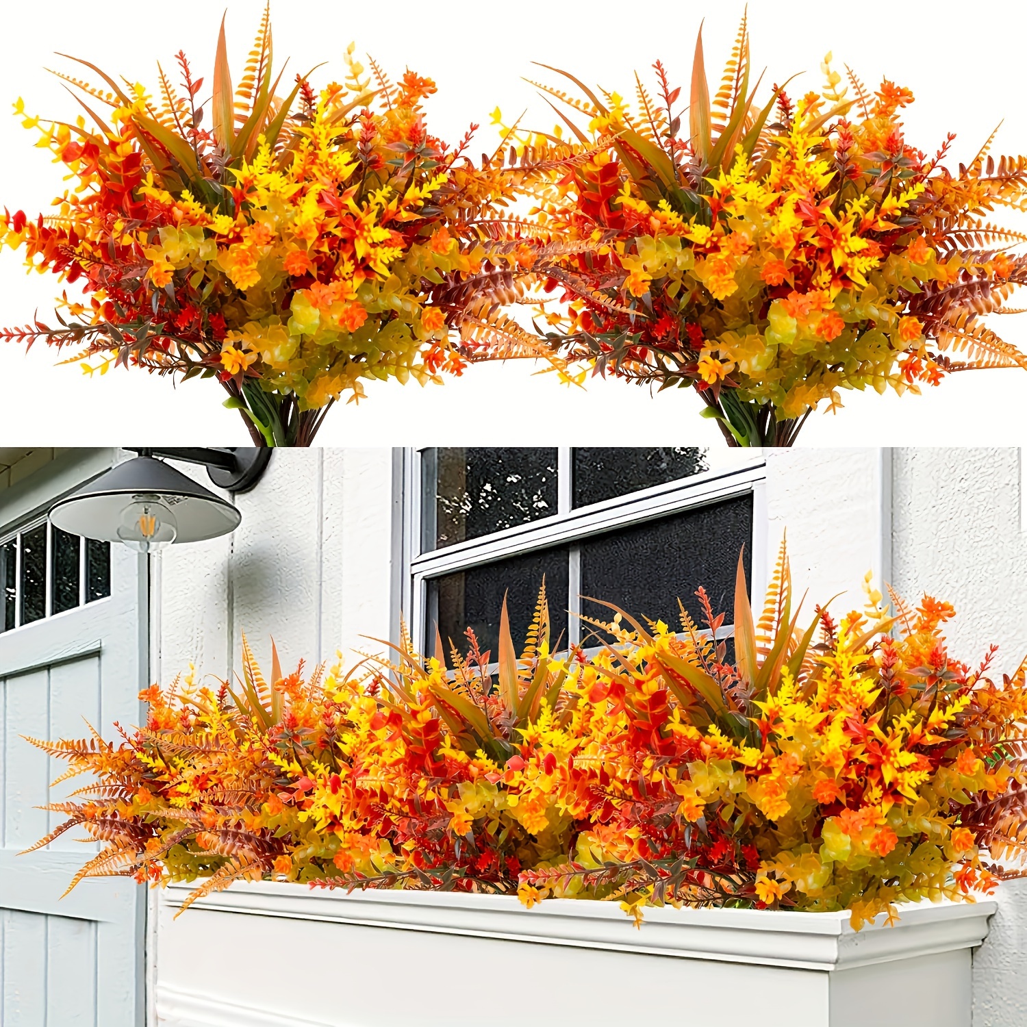 

9 Bundles Of Uv , Plants For Decoration, Plastic , Fireplaces, , , For