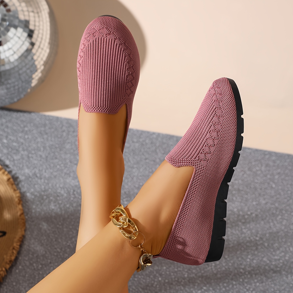 TEMU Spring Lightweight Flat Shoes Are Comfortable And Casual Walking Shoes That Are Easy To Put On And ., Women Shoes, Sneakers