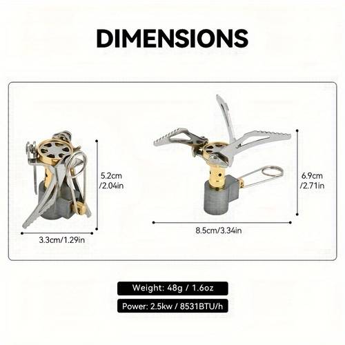 pocket stove outdoor foldable portable camping stove lightweight compact gas stove with ergonomic handles easy setup for backpacking hiking picnic outdoor cooking outdoor cooking stove foldable camping stove durable metal stove camp stove best for christmas thanksgiving