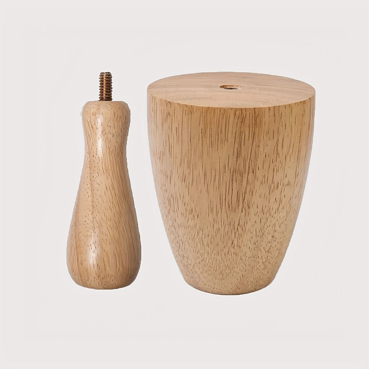 Image of Wooden Handle Ceramic Molds For Pottery Mug Vases, Hand Building Pottery Mug Shaping Tool, Ideal For Unique Mug Designs, Pottery Molds