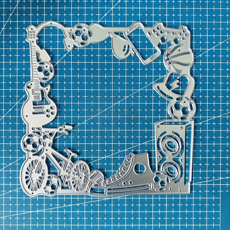 Hiphop Gadget Frame Metal Cutting Dies Stencil Scrapbooking Craft Dies Cutting Embossing