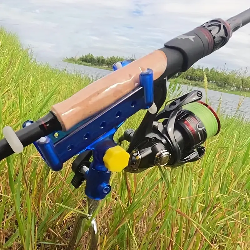 360° Adjustable Fishing Rod Holder Self locking Plug in Rod - Temu