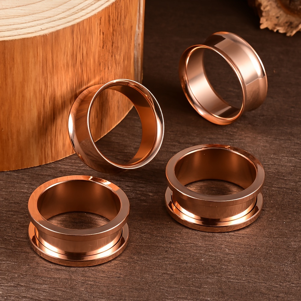 Hoisy Ohrringe Tunnel Mit Anhänger - Edelstahl Expander 6mm-20mm