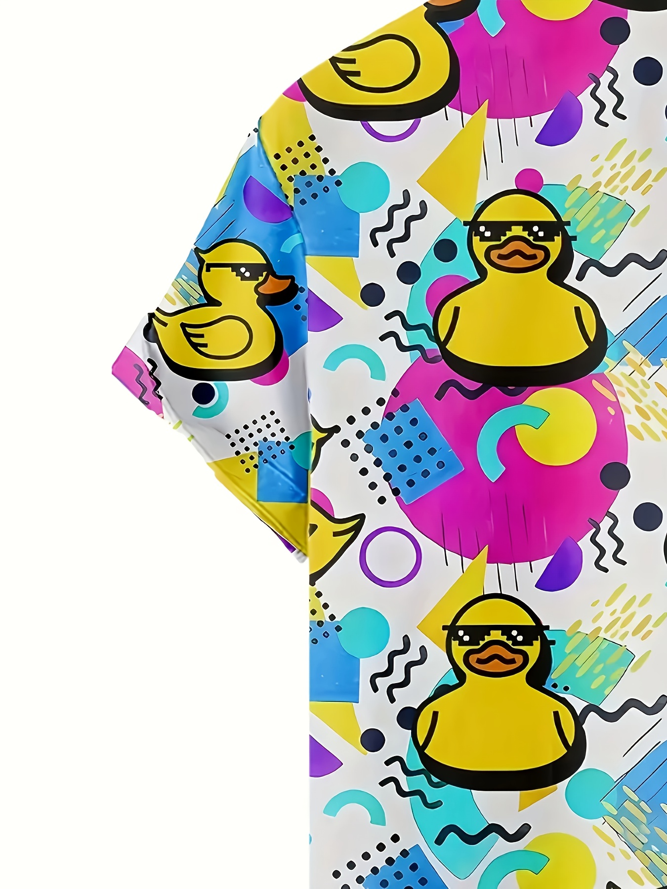 hawaiisk skjorte for menn retro tegneserie andeprest lys gul - Temu Norway, image size:800x1067