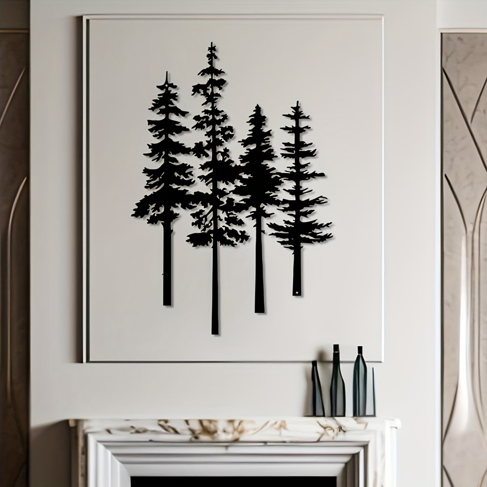 

Art Mural Unique en Métal de Pin - Parfait pour la Décoration de la Maison, du Bureau & de la Ferme | Cadeau Idéal pour les Amoureux de la Nature Décor de Forêt Décor de Maison Magnolia