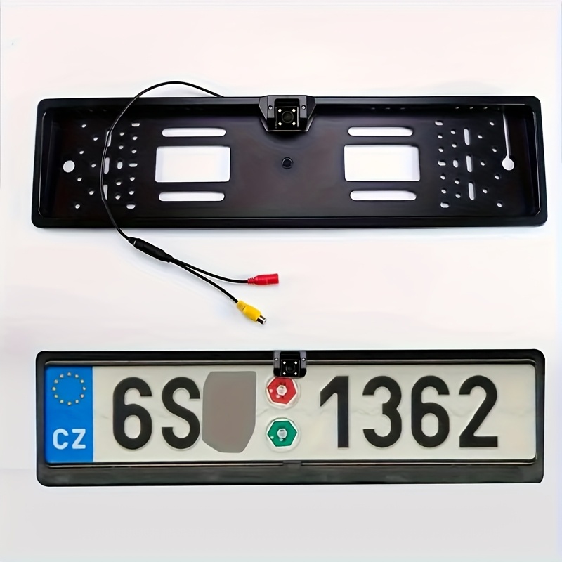 camera de reversare pentru plăcuțe europene cu 4 led-uri și vizualizare nocturnă, compatibilă cu plăci ue, fără baterie Detaliile articolului 5