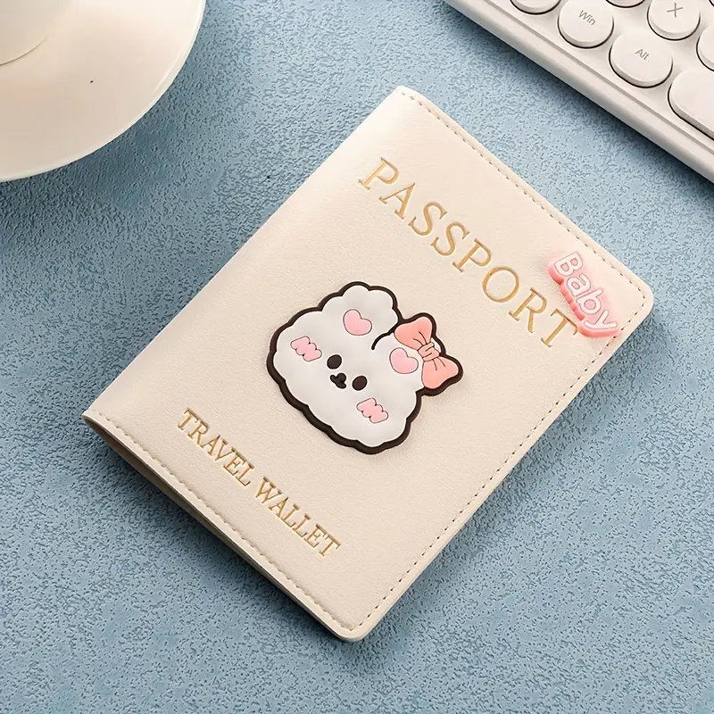 cute bee cartoon card sleeve passport cover protector - Temu cute bee cartoon card sleeve passport cover protector - Temu