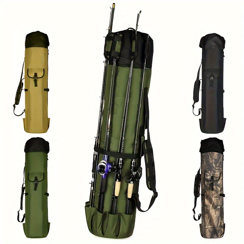 Sougayilang Portable Folding Fishing Pole Bag Fishing Rod And - Temu